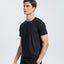 Men's Quick Dry Mesh Athletic T-Shirt | Breathable Raglan Sleeve Running Tee for Gym Workout Training