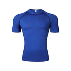 Men’s Compression Athletic T-Shirt – Quick-Dry Breathable Workout Top for Gym, Running & Training