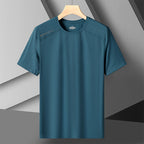 Men's Urban Style Quick Dry Mesh Athletic T-Shirt | Lightweight Moisture Wicking Top for Gym, Running & Everyday Wear