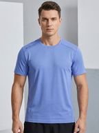 Men's Urban Style Quick Dry Mesh Athletic T-Shirt | Lightweight Moisture Wicking Top for Gym, Running & Everyday Wear